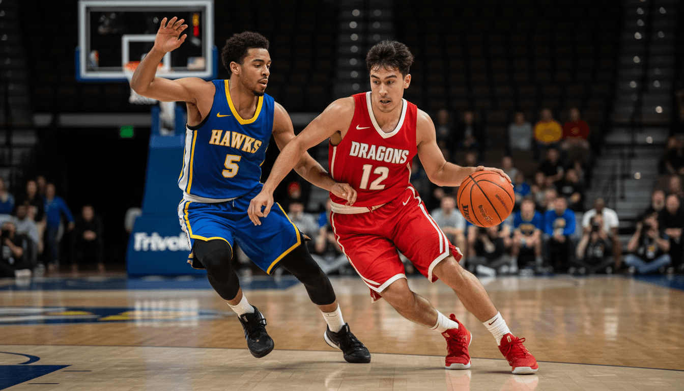 Basketball player wearing Southern Smoke ABA team jersey