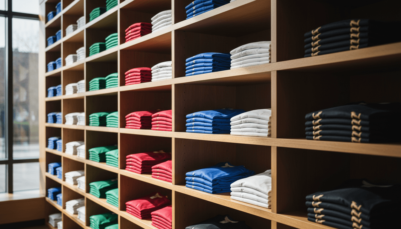 Southern Smoke merchandise retail display