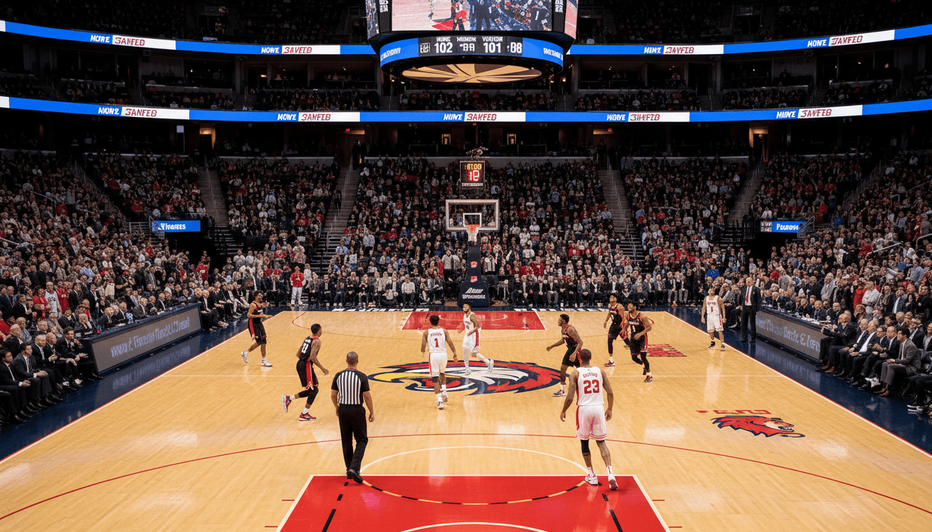 David Holmes, founder of Southern Smoke ABA, standing courtside