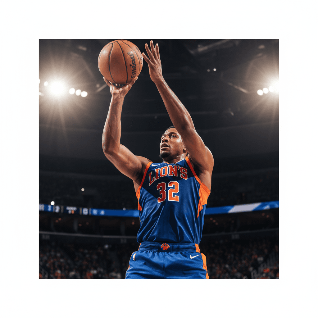 Basketball player taking shot during Southern Smoke ABA game